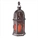 Amber Glass Moroccan Lantern