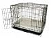Kitchen & Housewares : Brand New Folding Dog Cat Kennel Crate Cage 24x17x20 w/Fleece Pad