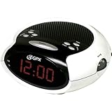 GPX AM/FM Clock Radio