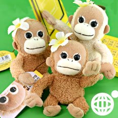 Baby Cocoストラップ ナツ 金茶