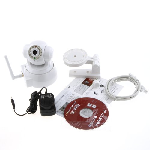 EasyN Wireless WIFI IP Camera IR LED 2-Audio Nightvision White