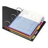 Poly Expanding Pocket Index Dividers, Multicolor, 8-Tab Set CRD84013