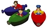 Postman Pat Bath Magnetic Power Boats X 3