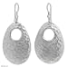 Earrings, 'Cloud Window' 1 W 1.7 L
