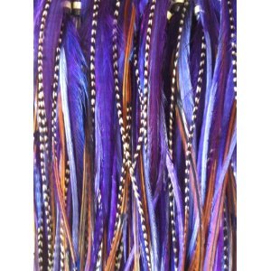 8-12 Purple Remix with Hair Extension