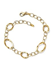 Leslies 14k Polished Fancy Link Bracelet Length 7.25"