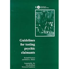 Guidelines for Testing Psychic Claimants