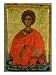 Icon of St. Pantaleon of Nicomedia Art Giclee Poster Print, 18x24