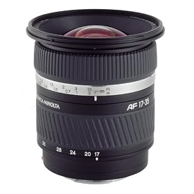 Click here to buy Konica Minolta AF 17-35mm f 2.8-4.0 Digital SLR Lens for the Maxxum 5D & 7D Digital SLR... by Konica-Minolta.