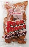 Fried Pork Rinds Hot BBQ 6-2 oz pkgs.