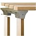 2x4basics 90118 ShelfLinks Custom Storage System, Sand - 6 Pack image 3