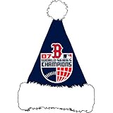 Forever Collectibles Boston Red Sox 2007 World Series Champions Youth Santa Hat