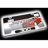 Chrysler 300 Polished Stainless Steel License Frame