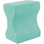Contour Memory Foam Leg Pillow with Cover, Green