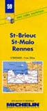 St. Brieuc-St.Malo-Rennes (Michelin Maps)