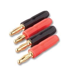 Belkin AV24000 PureAV Gold Banana Plugs (4-Pack)