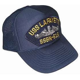 Navy Ships Trucker Hat - USS Lafayette SSBN-616