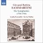 Sammartini: Six Symphonies J-C 4, 9, 16, 23, 36 & 62
