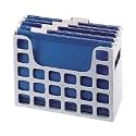 Oxford  Decoflex Letter Size Desktop File, 12-1/4W x 6D x 9-1/2H, Granite,1 Per Box (23054)