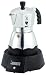 Bialetti Easy Caffetiera 3 elektrischer Espressokocher f�r 3 Tassen /Alu