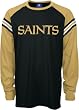 Men's New Orleans Saints Fan L/S Crew Neck Tshirt