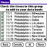Philadelphia 76ers 2005-06 Schedule downloadable Software