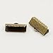 PEPPERLONELY Brand 270PC/200 Gram Mixed Brass Ribbon Bracelet Bookmark Pinch Crimp End Findings 20x8mm
