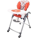 Combi 3-in-1 Hero: High Chair, Booster, Toddler Seat in Mandarin