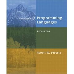 Concepts of Programming Languages (Pie)