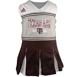 adidas Texas A&M Aggies Maroon Toddler Two-Piece Cheerleader Dress