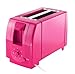 Finelife NV-023172 2 Slice Toaster, Fuchsia