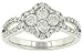 Round Diamond Ring w/Pave Diamond Split Shank .87cttw