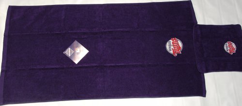 Minnesota Twins MLB Bath Towel and Wash Cloth Set