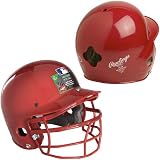 Rawlings PL1W Pony Tail Batting Helmet with Attached Softball-Specific Face Mask