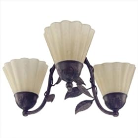 Hunter 22383 3 Light Vine Light Kit Weathered Bronze