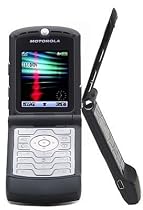 Motorola V3 Mobile Phone - Vodafone  prepay - Black- Free Weekends Offer*