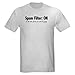Spam Filter Light t-shirt Light T-Shirt by CafePress - L Ash Grey