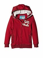 Desigual Kids Sudadera con Cierre (Rojo Oscuro)
