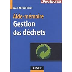 Gestion des d�chets : Aide-m�moire