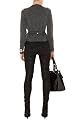 Drape Front Trenchcoat Cardigan