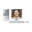 HP Pavilion Media Center a1430n Desktop PC (AMD Athlon 64 X2 Dual-Core Processor 3800+, 1 GB RAM, 250 GB Hard Drive, LightScribe Double Layer DVD+/-R/RW Drive)