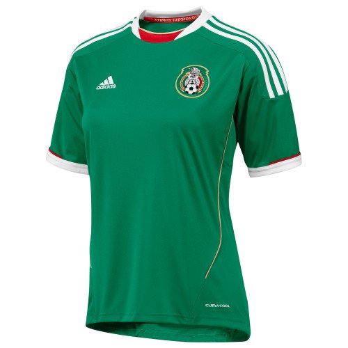 adidas Women's Mexico Home Jersey (Green, Medium)