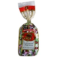 Jelly Belly Licorice Pastels, 8-Ounce Bags (Pack of 12)