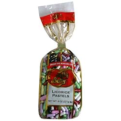 Jelly Belly Licorice Pastels, 8-Ounce Bags (Pack of 12)