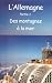Videos (VHS) : L' Allemagne, Partie 1: Des montagnes á la mer (französisch, SECAM)