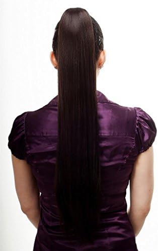 HI GIRL New Fashion Synthesis Women Straight Cosplay Party Surper Long Hairpiece ponytail costume Wig Wigs #21