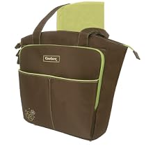 Gerber Tote Diaper Bag, Brown
From Gerber
