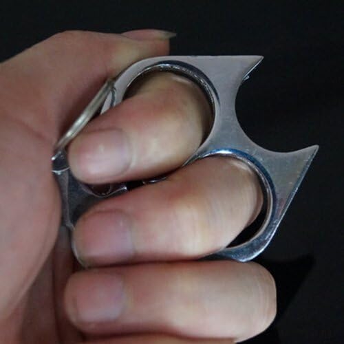 Outdoor Self Defense Emergency Survival Tool Key chain Keyring Window Breaker Personal Defence Equipment by ONEON - Black