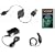 Retractable USB Charging Data Sync Cable + Rapid Charger + Home Wall Charger + Generation X Antennta Booster for Samsung Glyde U940, Instinct M800, Access A827, SCH-R210 Spex, SCH-R430 MyShot, SCH-U700 Gleam, SGH-T539 Beat, SGH-i617 BlackJack II, SGH-T439, SCH-U900 FlipShot, SCH-R410, SGH-T739 Katalyst, Mysto, SGH-G600, SCH-R610, SCH-R300, SGH-T429, SCH-R200, SGH-A517, SCH-R400, Fin, Blast SGH-T729, M520, SCH-R500 Hue, M300, M510, SGH-A117, U470