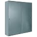 Lyon BB8797 Sliding Door for T-Post Shelving Only, 72" Width x 84" Height, Wedgewood Blue